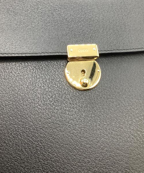GUCCI（グッチ）GUCCI (グッチ) ドキュメントケース ブラックの古着・服飾アイテム