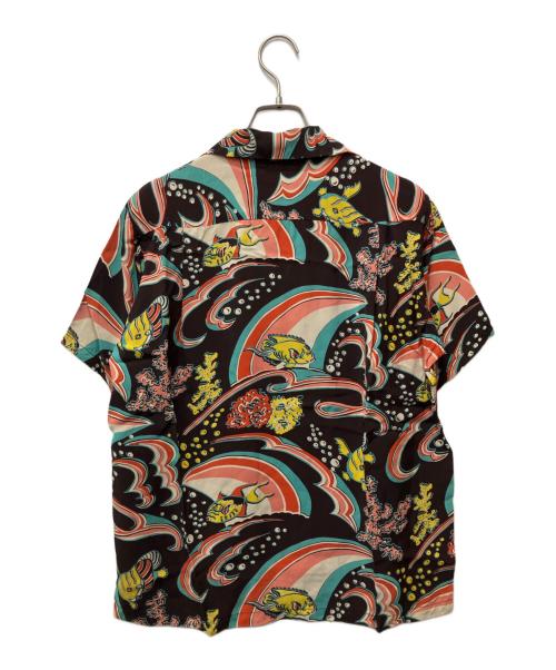 Sun Surf（サンサーフ）Sun Surf (サンサーフ) 半袖シャツ ブラウン サイズ:Sの古着・服飾アイテム