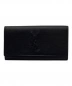 Saint Laurent Parisサンローランパリ）の古着「長財布」｜ブラック