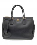 PRADAプラダ）の古着「SAFFIANO LUX　2WAYバッグ」｜ブラック