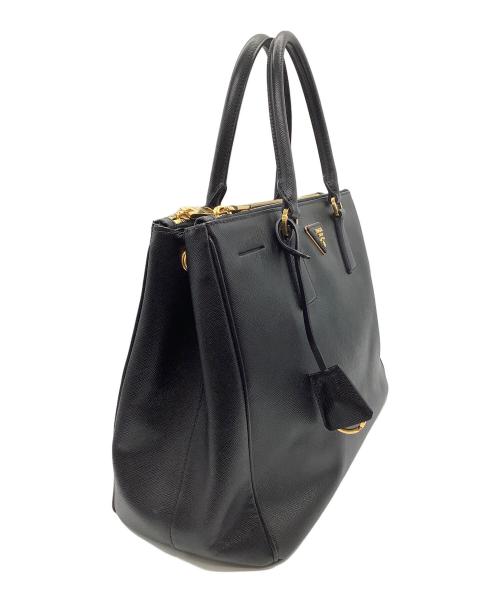 PRADA（プラダ）PRADA (プラダ) SAFFIANO LUX　2WAYバッグ ブラックの古着・服飾アイテム