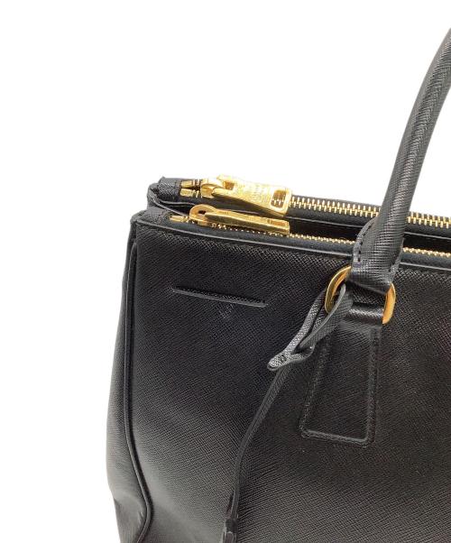 PRADA（プラダ）PRADA (プラダ) SAFFIANO LUX　2WAYバッグ ブラックの古着・服飾アイテム