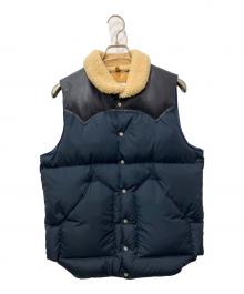 RockyMountainFeatherBed（ロッキーマウンテンフェザーベッド）の古着「ダウンベスト」｜ネイビー