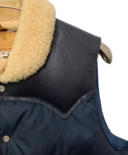 RockyMountainFeatherBed（ロッキーマウンテンフェザーベッド）RockyMountainFeatherBed (ロッキーマウンテンフェザーベッド) ダウンベスト ネイビー サイズ:38の古着・服飾アイテム