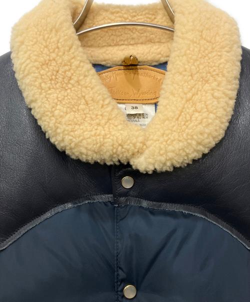 RockyMountainFeatherBed（ロッキーマウンテンフェザーベッド）RockyMountainFeatherBed (ロッキーマウンテンフェザーベッド) ダウンベスト ネイビー サイズ:38の古着・服飾アイテム