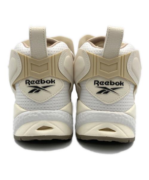 REEBOK（リーボック）REEBOK (リーボック) ローカットスニーカー ベージュ×ホワイト サイズ:27の古着・服飾アイテム