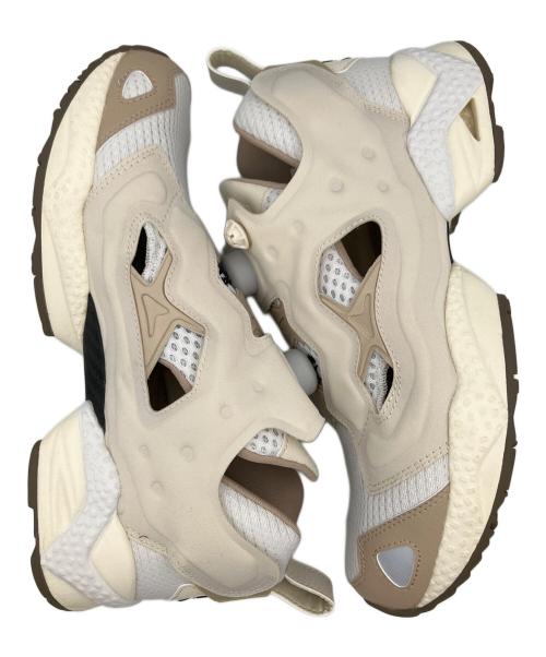 REEBOK（リーボック）REEBOK (リーボック) ローカットスニーカー ベージュ×ホワイト サイズ:27の古着・服飾アイテム