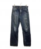 LEEリー）の古着「RIDERS LOOSE STRAIGHT PANTS」｜ブルー