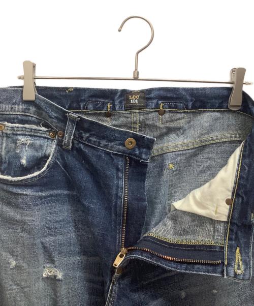 LEE（リー）LEE (リー) RIDERS LOOSE STRAIGHT PANTS ブルー サイズ:Sの古着・服飾アイテム