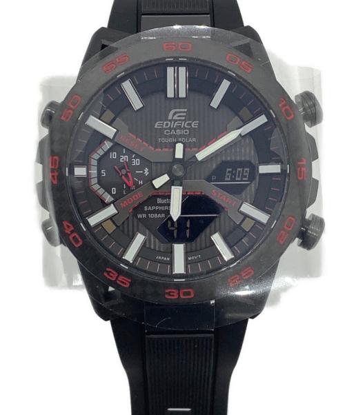 CASIO（カシオ）CASIO (カシオ) EDIFICE (エディフィス) EDIFICE SOSPENSIONE　腕時計 ブラック 未使用品の古着・服飾アイテム