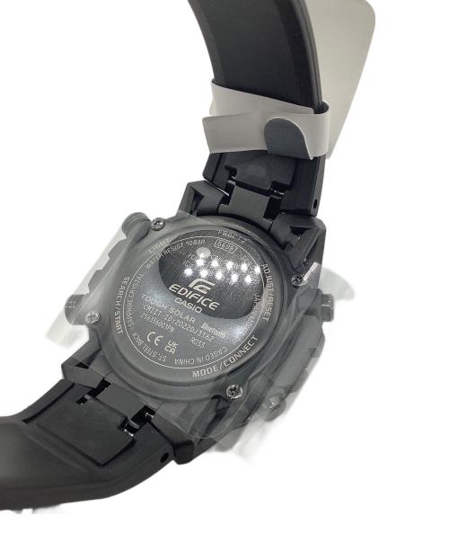 CASIO（カシオ）CASIO (カシオ) EDIFICE (エディフィス) EDIFICE SOSPENSIONE　腕時計 ブラック 未使用品の古着・服飾アイテム