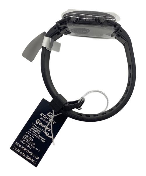 CASIO（カシオ）CASIO (カシオ) EDIFICE (エディフィス) EDIFICE SOSPENSIONE　腕時計 ブラック 未使用品の古着・服飾アイテム
