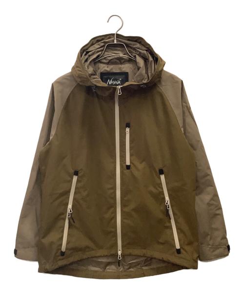 NANGA（ナンガ）NANGA (ナンガ) TAKIBI切替シェルブルゾン　 ベージュ サイズ:48の古着・服飾アイテム