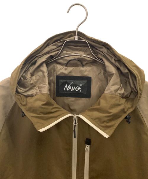 NANGA（ナンガ）NANGA (ナンガ) TAKIBI切替シェルブルゾン　 ベージュ サイズ:48の古着・服飾アイテム