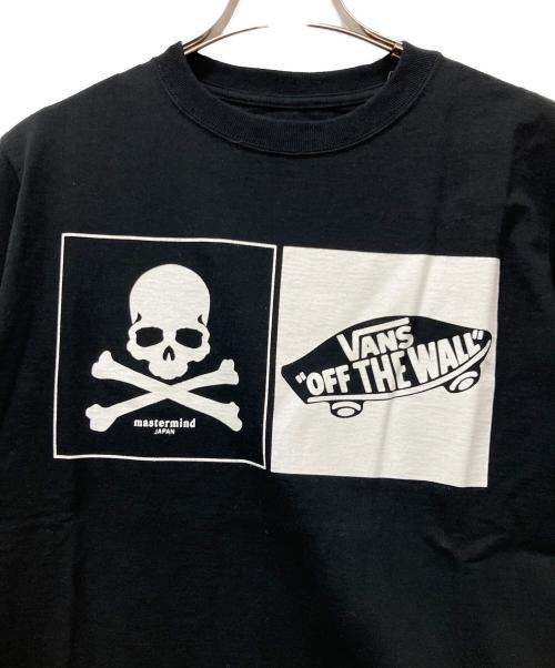 VANS（ヴァンズ）VANS (ヴァンズ) Mastermind JAPAN (マスターマインド ジャパン) 半袖Tシャツ ブラック×ホワイト サイズ:Sの古着・服飾アイテム