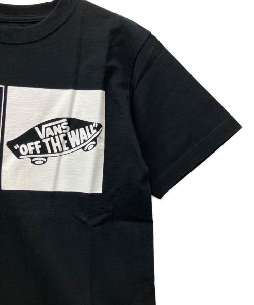 VANS（ヴァンズ）VANS (ヴァンズ) Mastermind JAPAN (マスターマインド ジャパン) 半袖Tシャツ ブラック×ホワイト サイズ:Sの古着・服飾アイテム