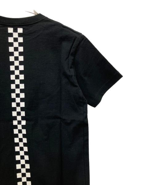 VANS（ヴァンズ）VANS (ヴァンズ) Mastermind JAPAN (マスターマインド ジャパン) 半袖Tシャツ ブラック×ホワイト サイズ:Sの古着・服飾アイテム
