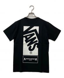 VANS×Mastermind JAPAN（ヴァンズ×マスターマインド ジャパン）の古着「半袖Tシャツ」｜ブラック×ホワイト