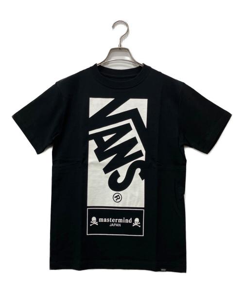 VANS（ヴァンズ）VANS (ヴァンズ) Mastermind JAPAN (マスターマインド ジャパン) 半袖Tシャツ ブラック×ホワイト サイズ:Mの古着・服飾アイテム