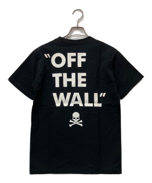 VANS（ヴァンズ）VANS (ヴァンズ) Mastermind JAPAN (マスターマインド ジャパン) 半袖Tシャツ ブラック×ホワイト サイズ:Mの古着・服飾アイテム