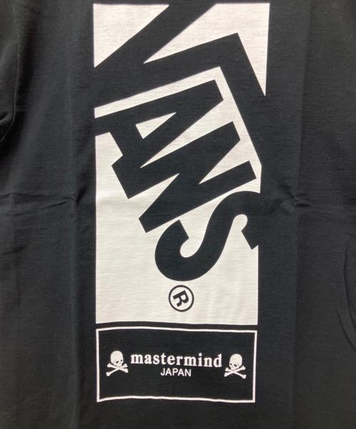VANS（ヴァンズ）VANS (ヴァンズ) Mastermind JAPAN (マスターマインド ジャパン) 半袖Tシャツ ブラック×ホワイト サイズ:Mの古着・服飾アイテム