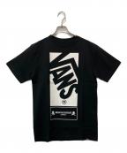 VANS×Mastermind JAPANヴァンズ×マスターマインド ジャパン）の古着「Tシャツ」｜ブラック×ホワイト