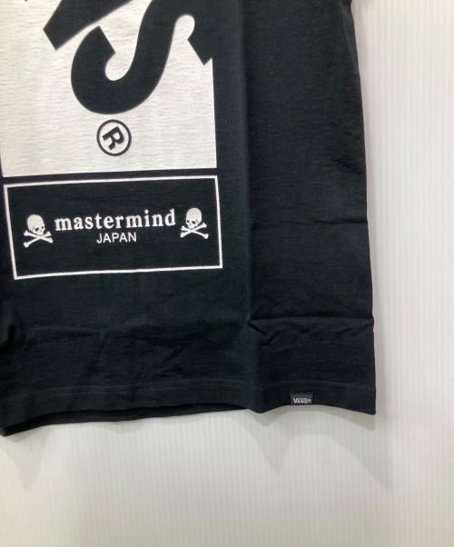 VANS（ヴァンズ）VANS (ヴァンズ) Mastermind JAPAN (マスターマインド ジャパン) Tシャツ ブラック×ホワイト サイズ:Mの古着・服飾アイテム