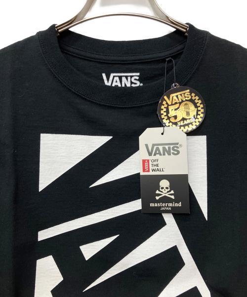 VANS（ヴァンズ）VANS (ヴァンズ) Mastermind JAPAN (マスターマインド ジャパン) Tシャツ ブラック×ホワイト サイズ:Mの古着・服飾アイテム