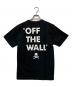 VANS (ヴァンズ) Mastermind JAPAN (マスターマインド ジャパン) Tシャツ ブラック×ホワイト サイズ:M：7000円