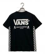 VANS×Mastermind JAPANヴァンズ×マスターマインド ジャパン）の古着「半袖Tシャツ」｜ブラック×ホワイト