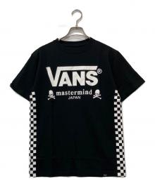 VANS×Mastermind JAPAN（ヴァンズ×マスターマインド ジャパン）の古着「半袖Tシャツ」｜ブラック×ホワイト