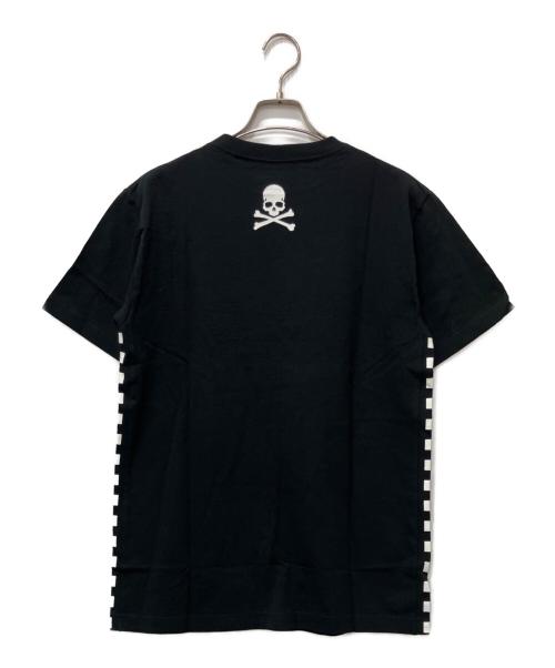 VANS（ヴァンズ）VANS (ヴァンズ) Mastermind JAPAN (マスターマインド ジャパン) 半袖Tシャツ ブラック×ホワイト サイズ:Mの古着・服飾アイテム