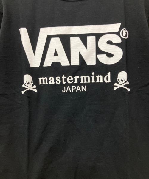 VANS（ヴァンズ）VANS (ヴァンズ) Mastermind JAPAN (マスターマインド ジャパン) 半袖Tシャツ ブラック×ホワイト サイズ:Mの古着・服飾アイテム