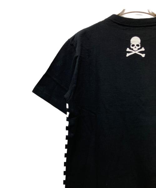 VANS（ヴァンズ）VANS (ヴァンズ) Mastermind JAPAN (マスターマインド ジャパン) 半袖Tシャツ ブラック×ホワイト サイズ:Mの古着・服飾アイテム