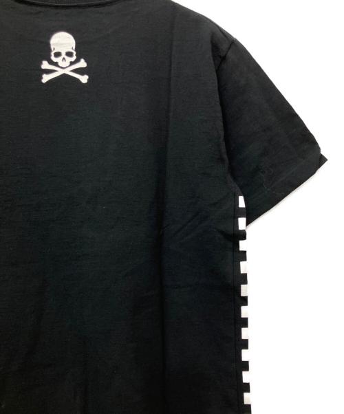 VANS（ヴァンズ）VANS (ヴァンズ) Mastermind JAPAN (マスターマインド ジャパン) 半袖Tシャツ ブラック×ホワイト サイズ:Mの古着・服飾アイテム