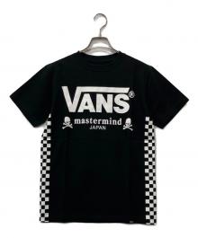 VANS×Mastermind JAPAN（ヴァンズ×マスターマインド ジャパン）の古着「半袖Tシャツ」｜ブラック×ホワイト