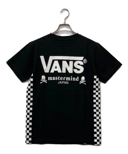 VANS（ヴァンズ）VANS (ヴァンズ) Mastermind JAPAN (マスターマインド ジャパン) 半袖Tシャツ ブラック×ホワイト サイズ:Sの古着・服飾アイテム