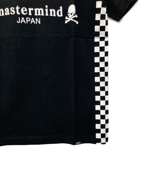 VANS（ヴァンズ）VANS (ヴァンズ) Mastermind JAPAN (マスターマインド ジャパン) 半袖Tシャツ ブラック×ホワイト サイズ:Sの古着・服飾アイテム