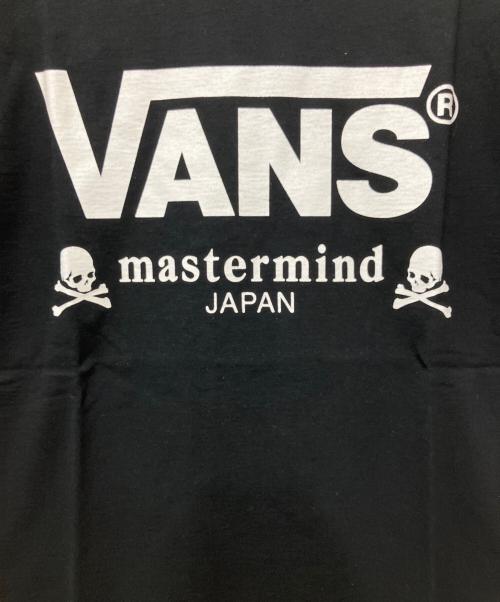 VANS（ヴァンズ）VANS (ヴァンズ) Mastermind JAPAN (マスターマインド ジャパン) 半袖Tシャツ ブラック×ホワイト サイズ:Sの古着・服飾アイテム