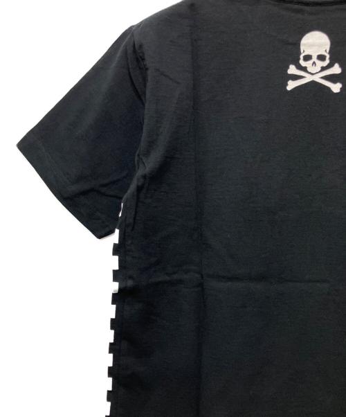 VANS（ヴァンズ）VANS (ヴァンズ) Mastermind JAPAN (マスターマインド ジャパン) 半袖Tシャツ ブラック×ホワイト サイズ:Sの古着・服飾アイテム