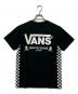 VANS（ヴァンズ）の古着「半袖Tシャツ」｜ブラック×ホワイト