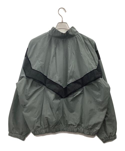 US ARMY（ユーエスアーミー）US ARMY (ユーエスアーミー) TRAINING JACKET グレー×ブラック サイズ:Mの古着・服飾アイテム