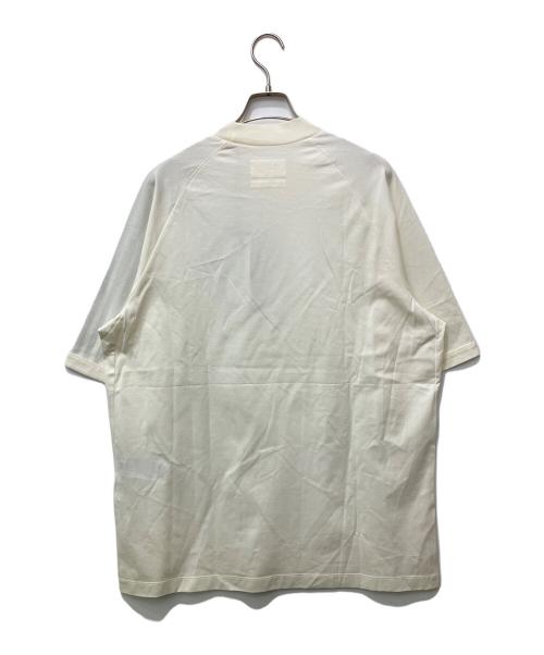 Y-3（ワイスリー）Y-3 (ワイスリー) 半袖カットソー アイボリー×ブラック サイズ:Sの古着・服飾アイテム