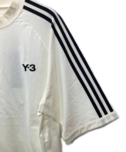 Y-3（ワイスリー）Y-3 (ワイスリー) 半袖カットソー アイボリー×ブラック サイズ:Sの古着・服飾アイテム