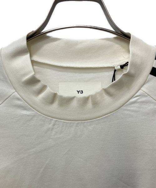 Y-3（ワイスリー）Y-3 (ワイスリー) 半袖カットソー アイボリー×ブラック サイズ:Sの古着・服飾アイテム