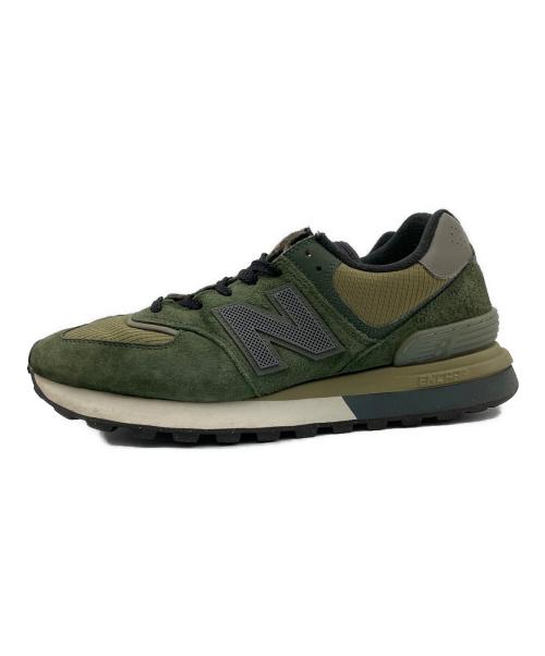 NEW BALANCE（ニューバランス）NEW BALANCE (ニューバランス) STONE ISLAND (ストーンアイランド) ローカットスニーカー グリーン サイズ:28の古着・服飾アイテム
