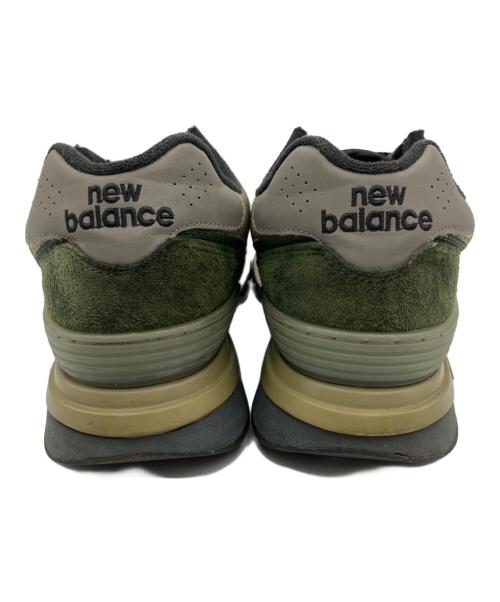 NEW BALANCE（ニューバランス）NEW BALANCE (ニューバランス) STONE ISLAND (ストーンアイランド) ローカットスニーカー グリーン サイズ:28の古着・服飾アイテム