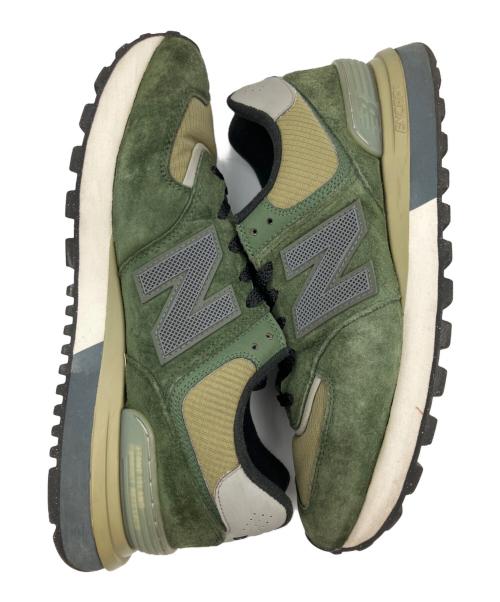 NEW BALANCE（ニューバランス）NEW BALANCE (ニューバランス) STONE ISLAND (ストーンアイランド) ローカットスニーカー グリーン サイズ:28の古着・服飾アイテム