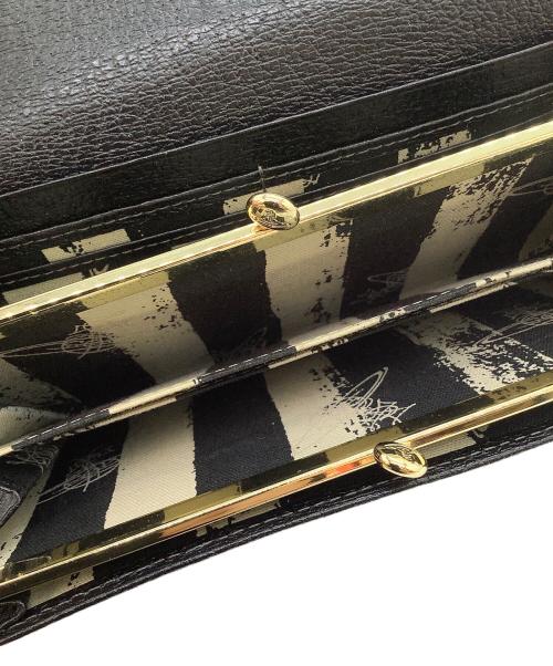 Vivienne Westwood（ヴィヴィアンウエストウッド）Vivienne Westwood (ヴィヴィアンウエストウッド) 長財布 ブラックの古着・服飾アイテム