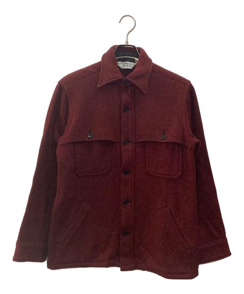 WOOLRICH（ウールリッチ）WOOLRICH (ウールリッチ) マッキーノジャケット レッド サイズ:Mの古着・服飾アイテム